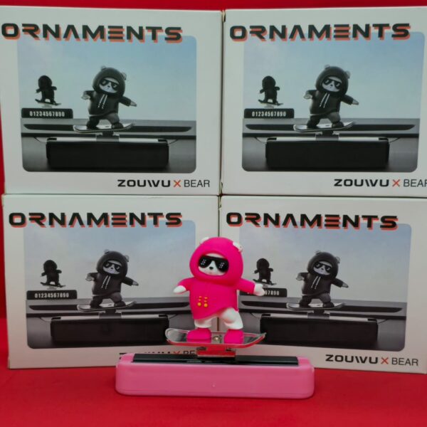 Oto Araç Kaykay Numaratör Torpido Üstü Numaralık Pembe