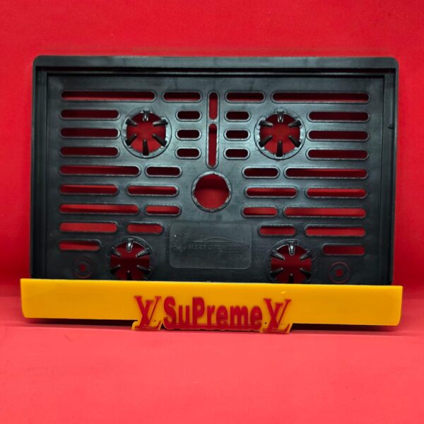 Motosiklet Plakalık Supreme