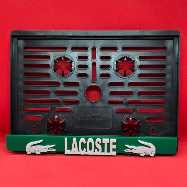 Motosiklet Plakalık Lacoste