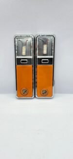 Cadillac Turuncu Beyaz Çift Renk Direk Lambası Gazetelik Neon Led 12V