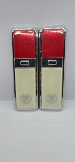 Cadillac Kırmızı Beyaz Çift Renk Direk Lambası Gazetelik Neon Led 12V