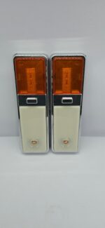 Cadillac Turuncu Beyaz Çift Renk Direk Lambası Gazetelik Neon Led 12V