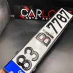 Siyah ve Şeffaf Hayalet Plakalık - Görsel 5