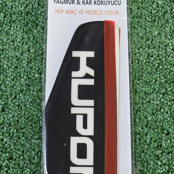 Kupon Desenli Universal Yan Ayna Yağmur & Kar Koruyucu