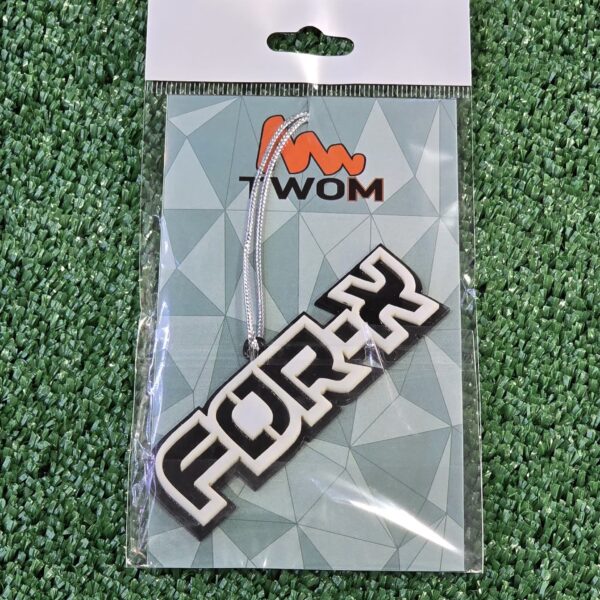 For-X Siyah Yazılı Araç Ayna Süsü – Şık ve Modern Tasarım