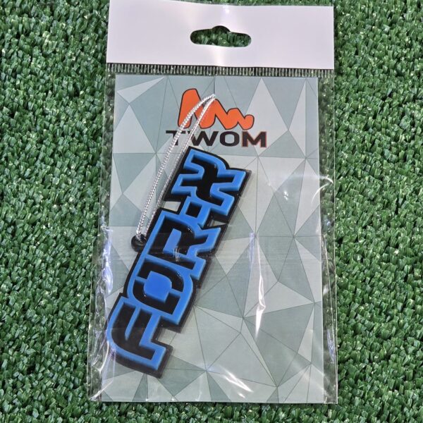 FOR-X Mavi Yazılı Araç Ayna Süsü – Şık ve Modern Tasarım