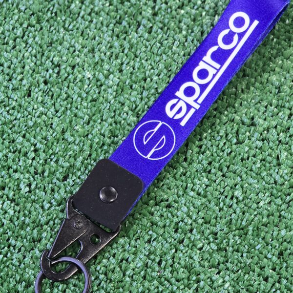 Sparco Bez Anahtarlık – Mor Renk Sportif Tasarım Anahtar Aksesuarı