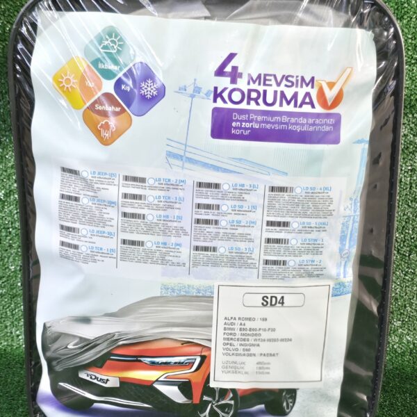 4 Mevsim Sedan Araç Brandası – SD4 Oto Koruma Brandası
