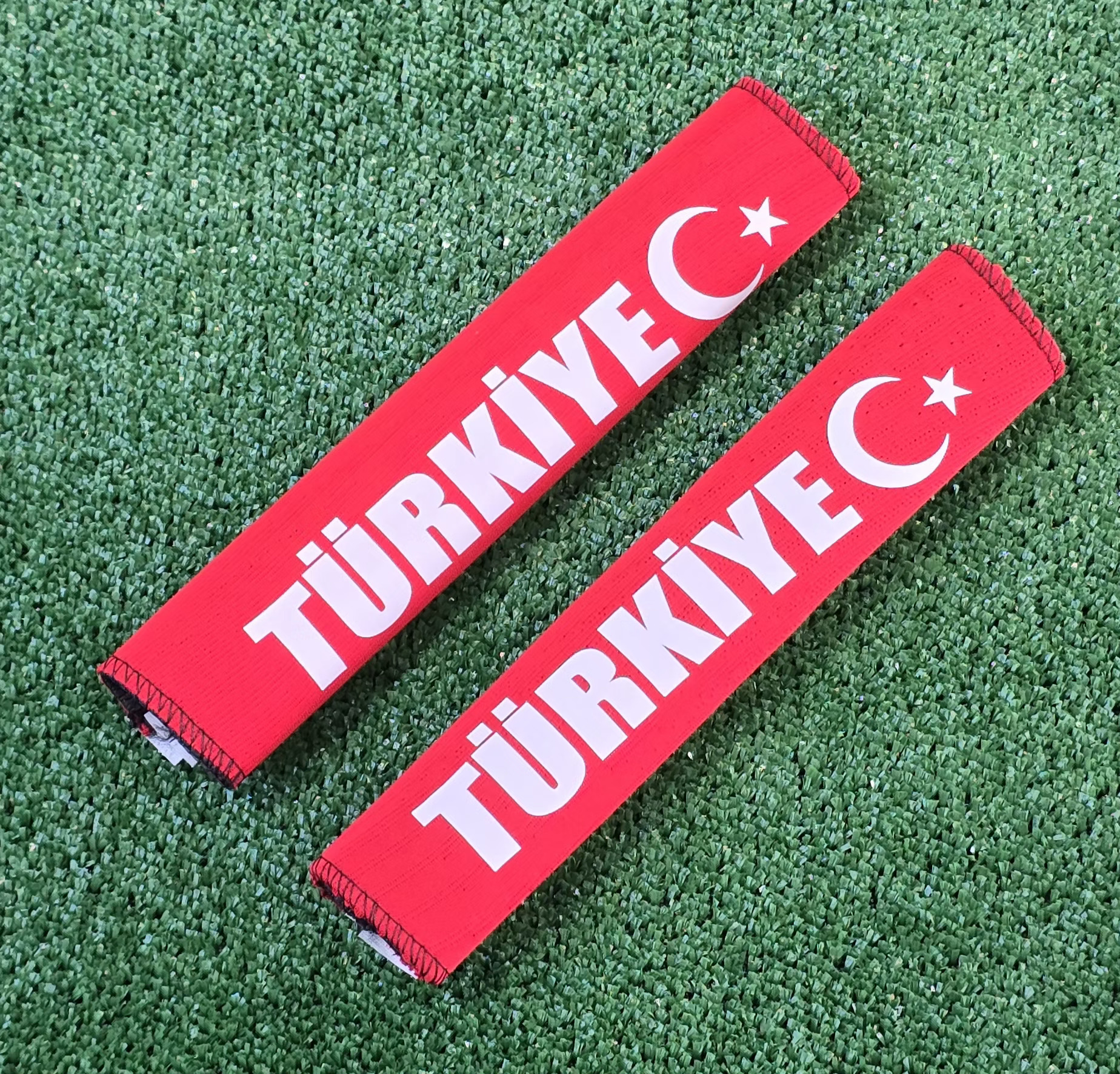 KEMER-PEDİ-TÜRKİYE Türkiye Temalı Oto Emniyet Kemeri Pedi – Konforlu Kemer Koruyucu - Görsel 1