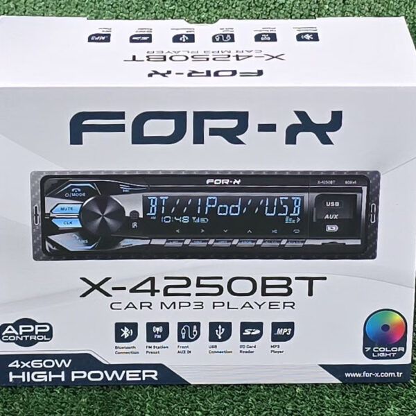 Bluetooth Oto Teyp – USB / AUX / SD Kart Destekli MP3 Çalar
